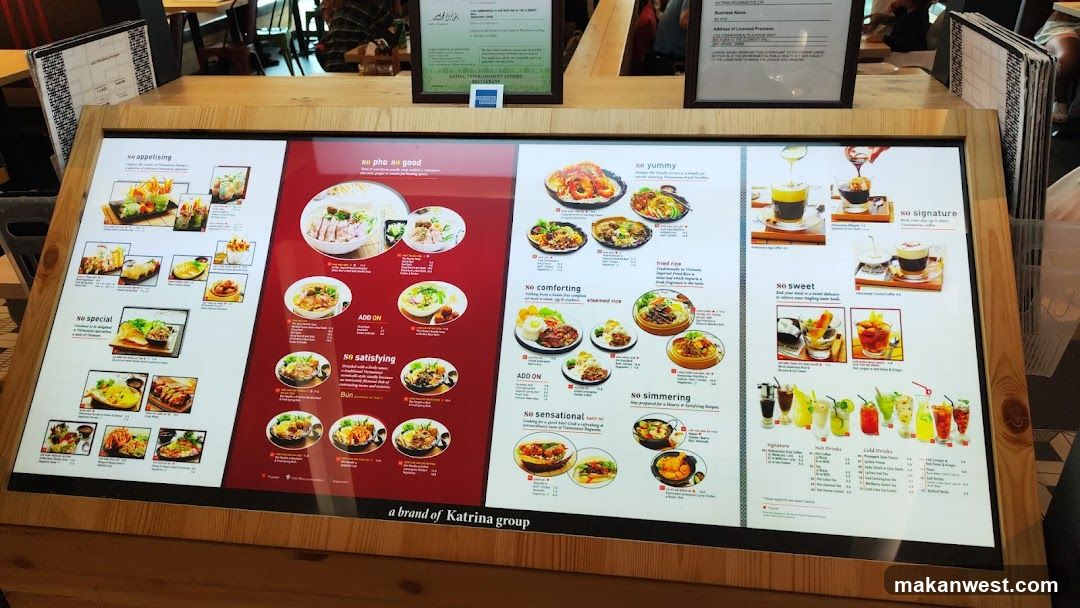 Food Menu Board