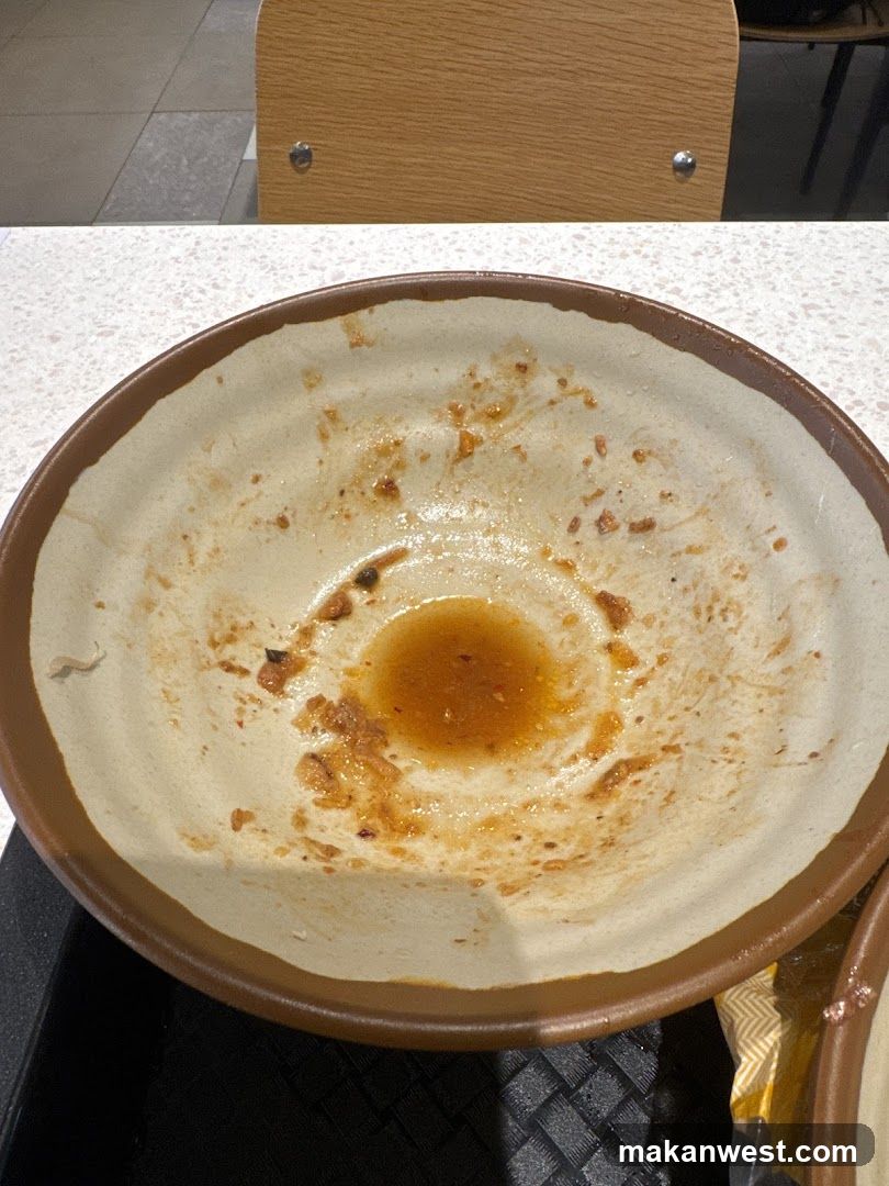 Empty Bowl After Meal