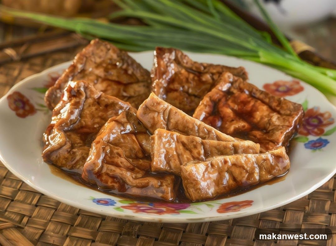 Braised Tofu with Soy Sauce