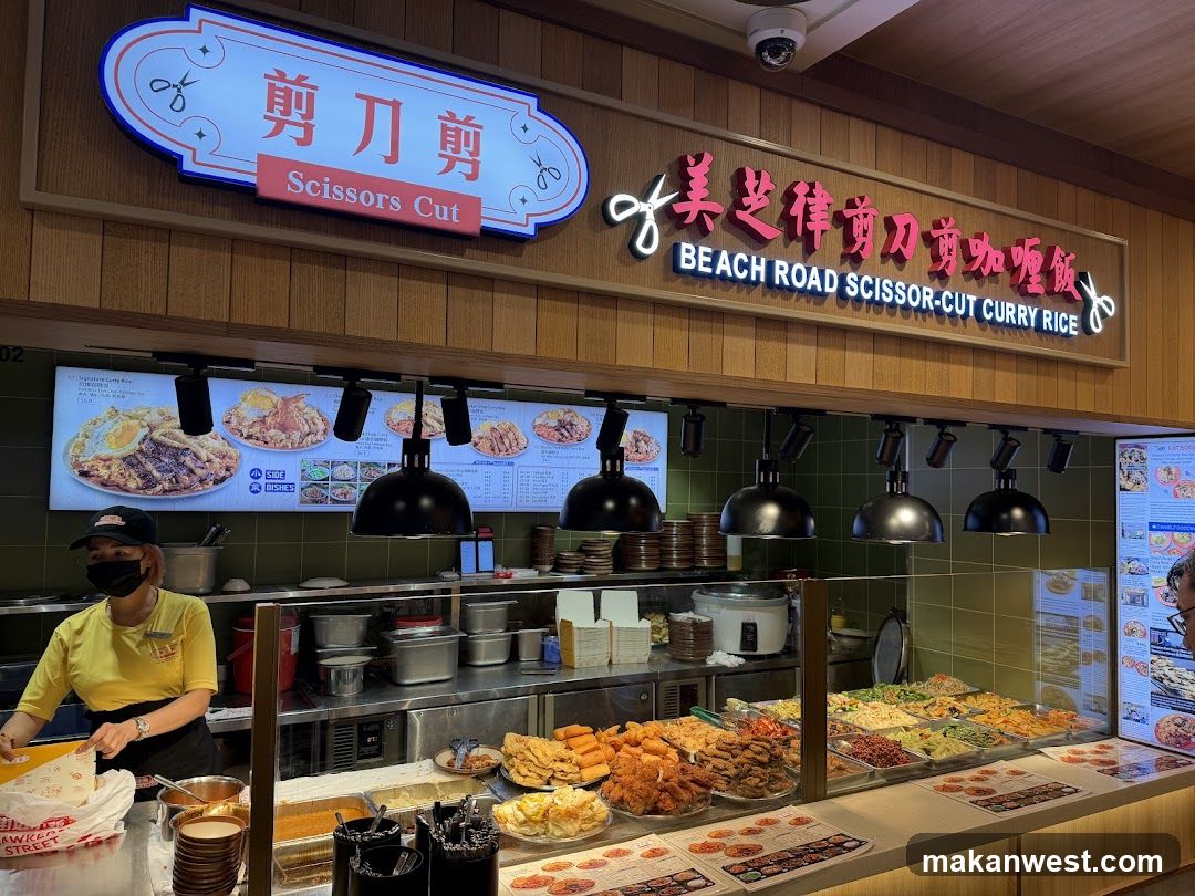 Scissor-Cut Curry Rice Stall