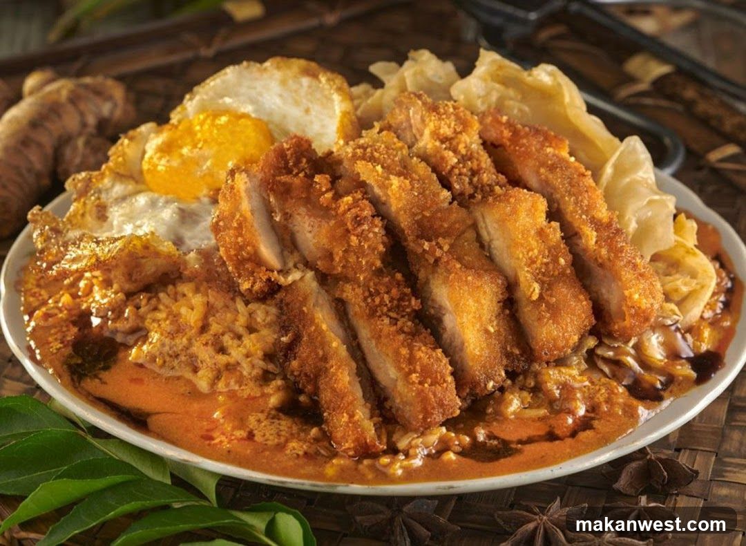 Crispy Fried Pork with Curry and Rice