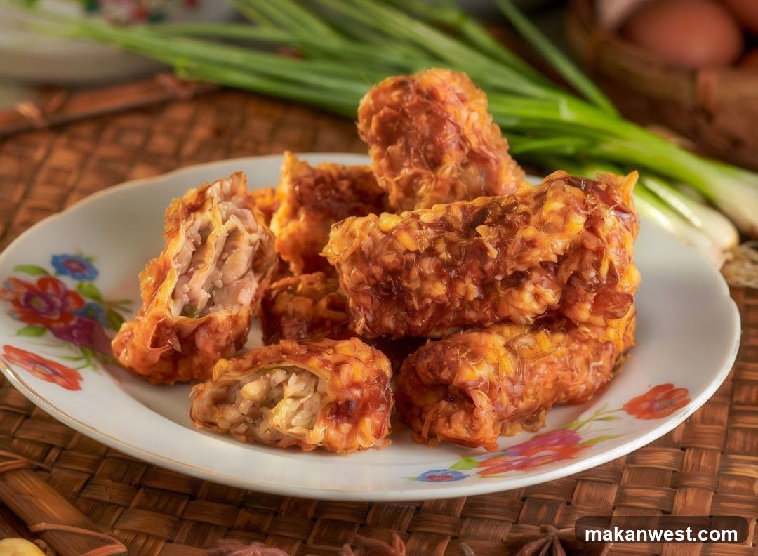 Fried Spring Rolls with Scallions
