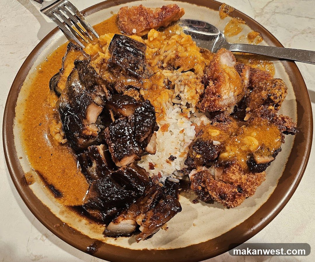 Fried Chicken and Rice Dish