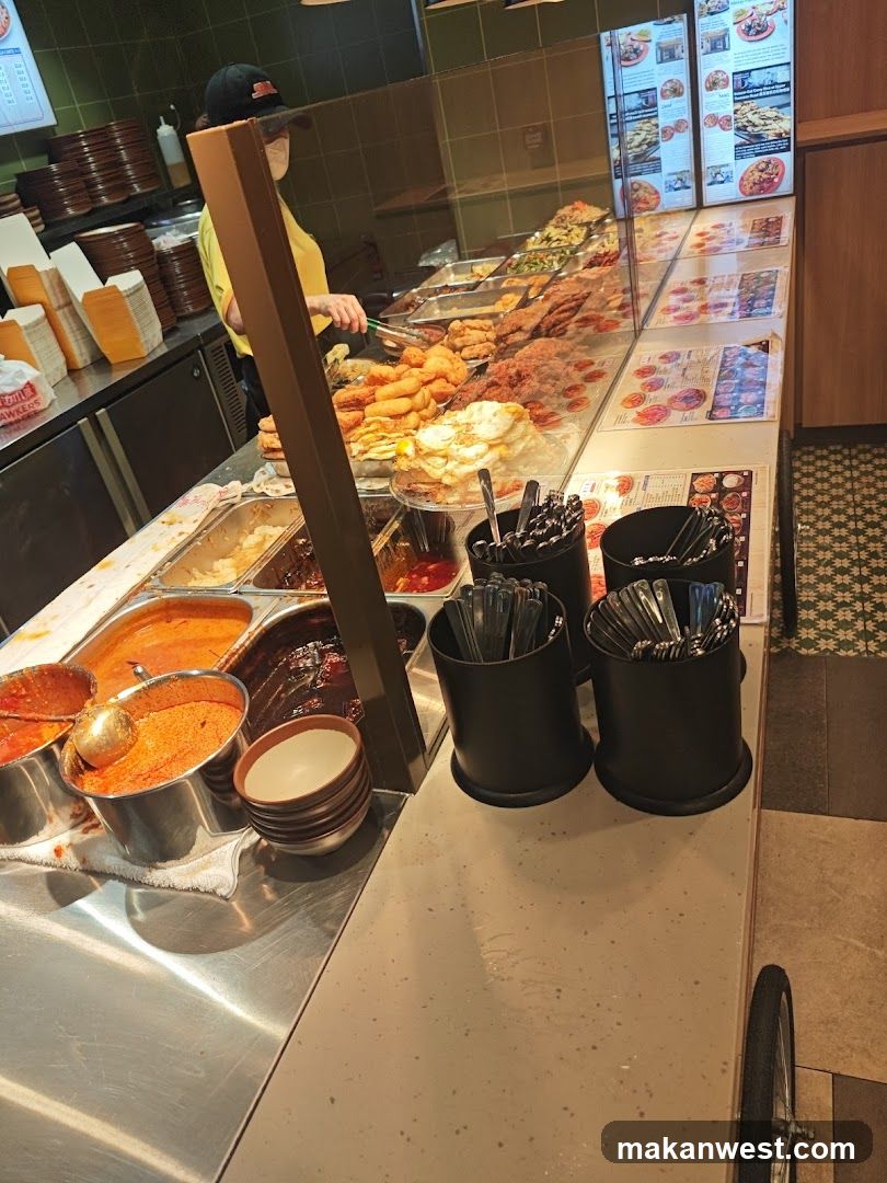 Food Counter Display