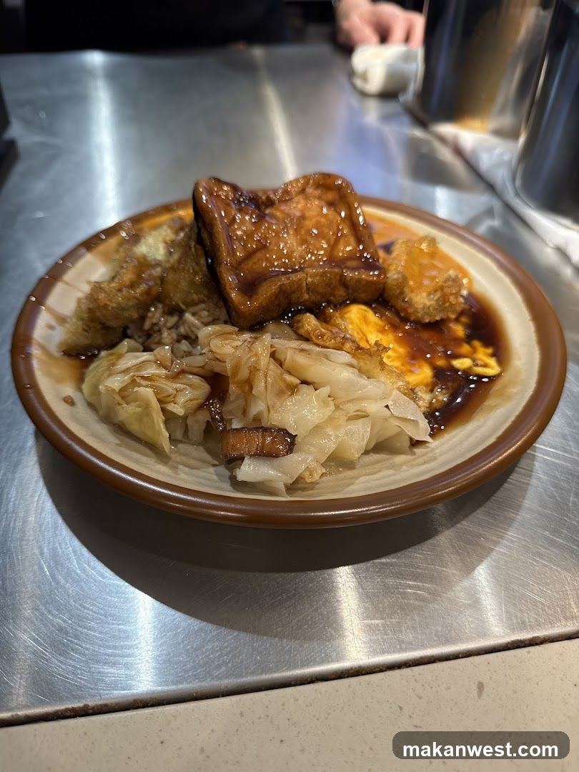 Savory Rice Bowl with Tofu and Egg
