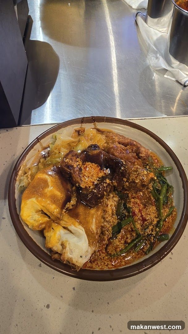 Bowl of Noodles with Toppings