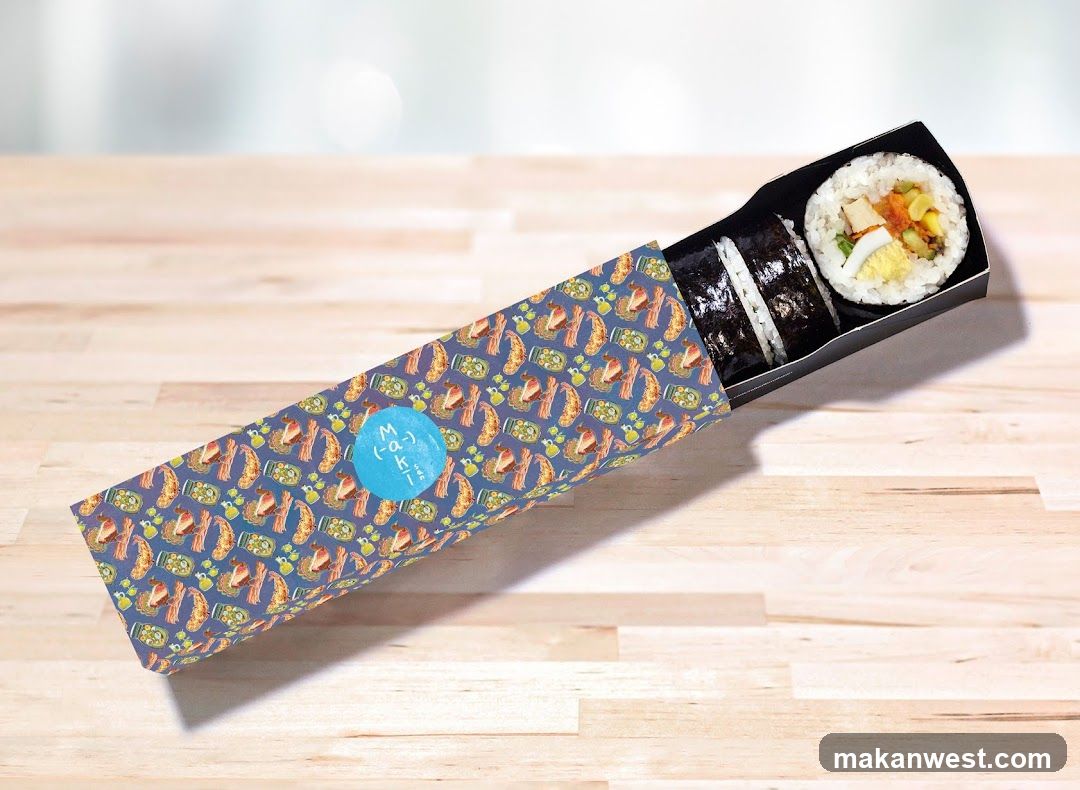 Onigiri Box with Sushi Roll