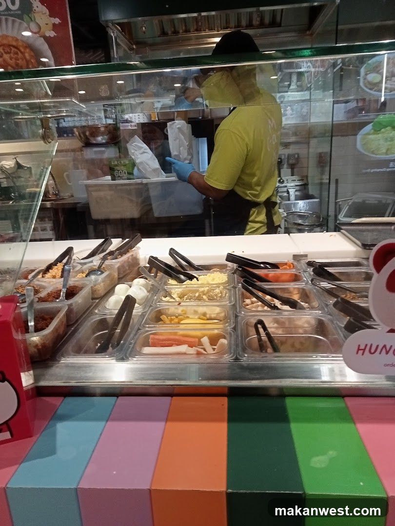 Food Counter Display