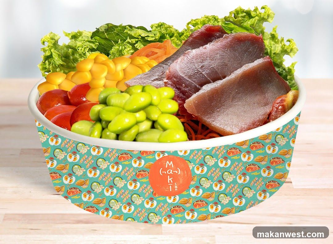 Bowl of Edamame and Tuna Salad