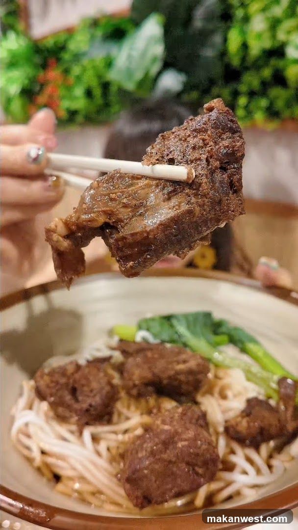 Noodle Dish with Meat and Vegetables