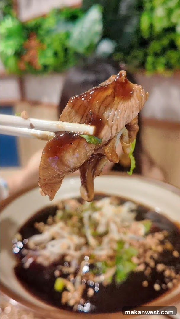 Sliced Meat with Sauce