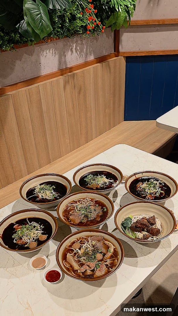 Ramen Bowls on Table