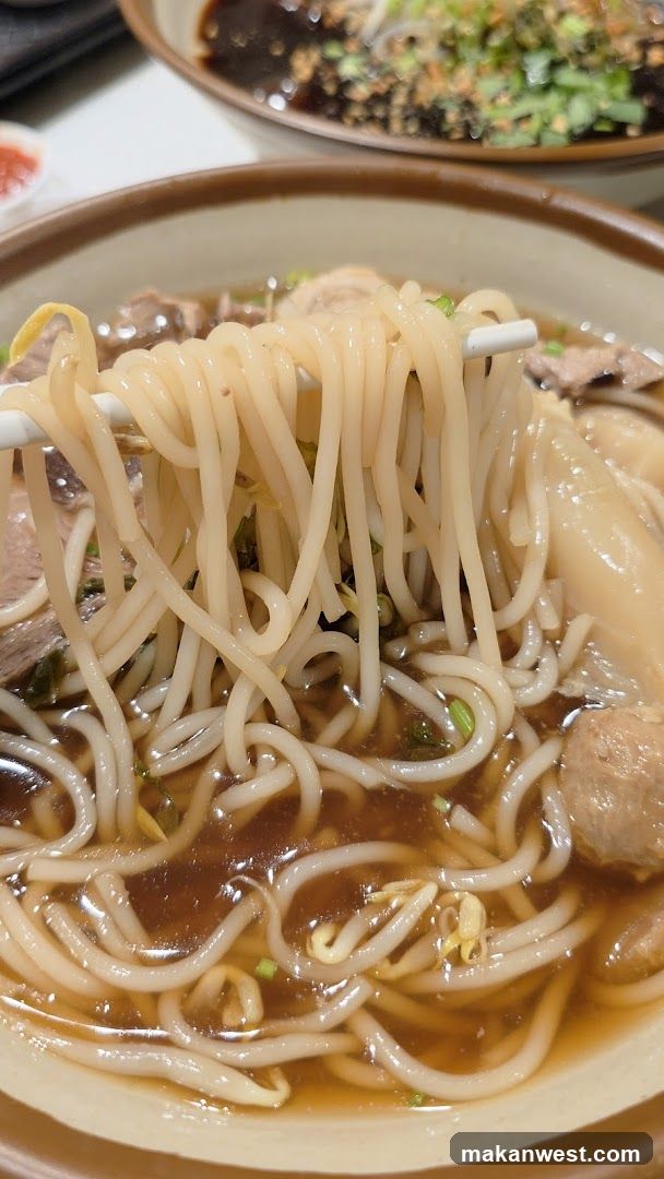 Noodle Bowl with Chopsticks