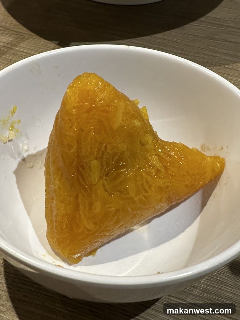 Steamed Rice Dumpling in Bowl