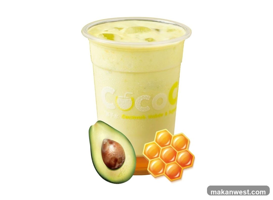 Coco Cucumber Milk & Honey Drink