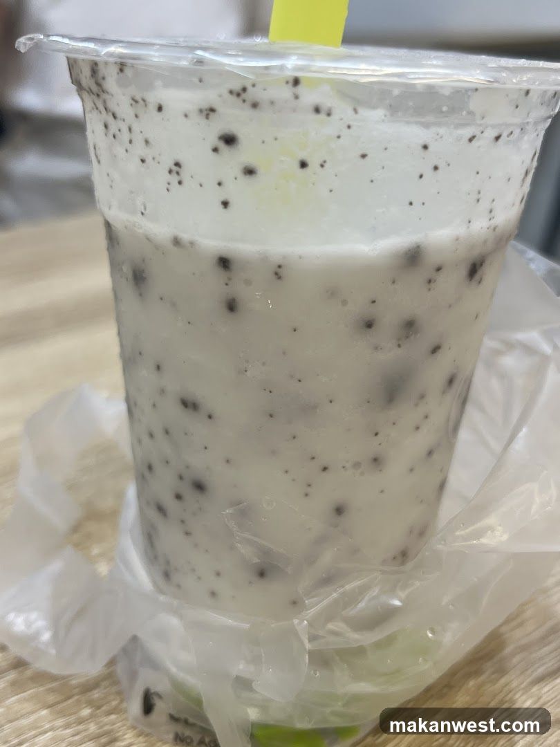 Oreo Milkshake in Cup