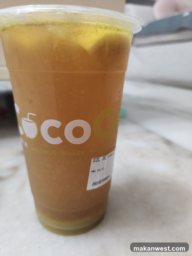 Coco drink cup