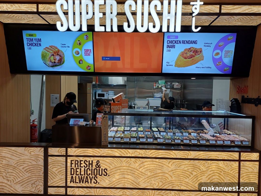 Super Sushi Counter Interior