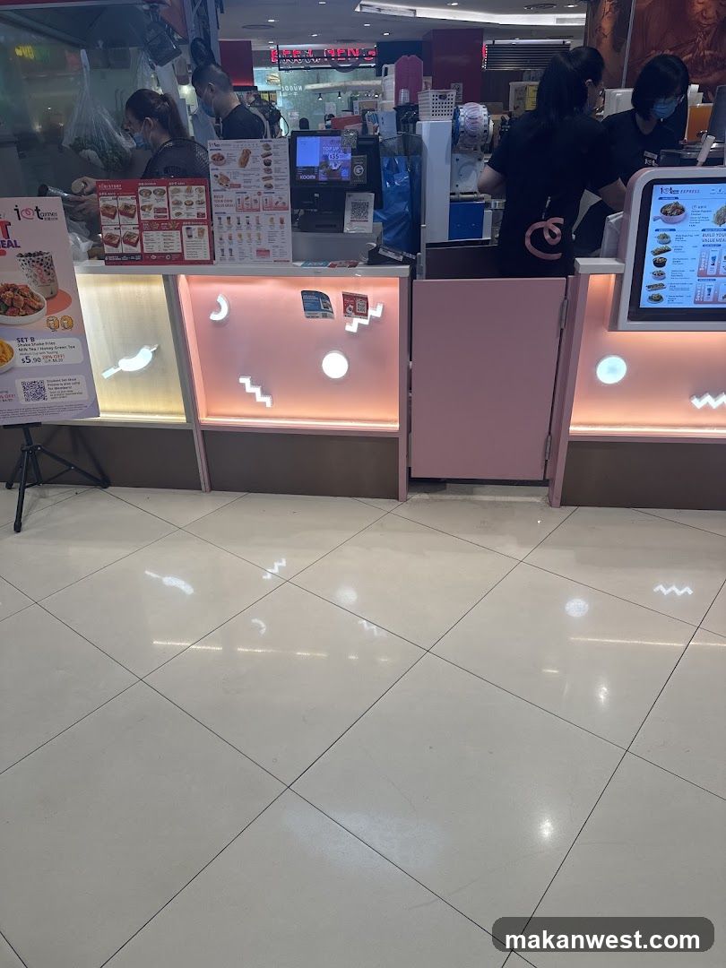 Food Counter Interior View