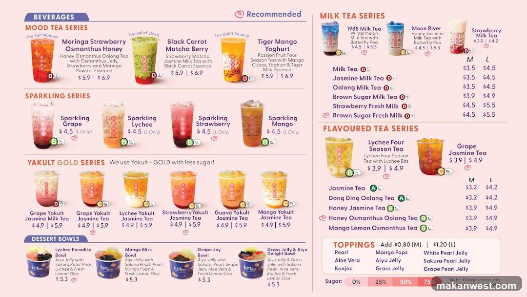 Beverage Menu