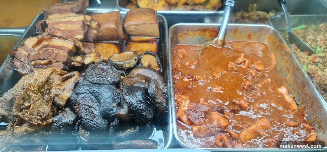 Braised Meat and Dishes Display