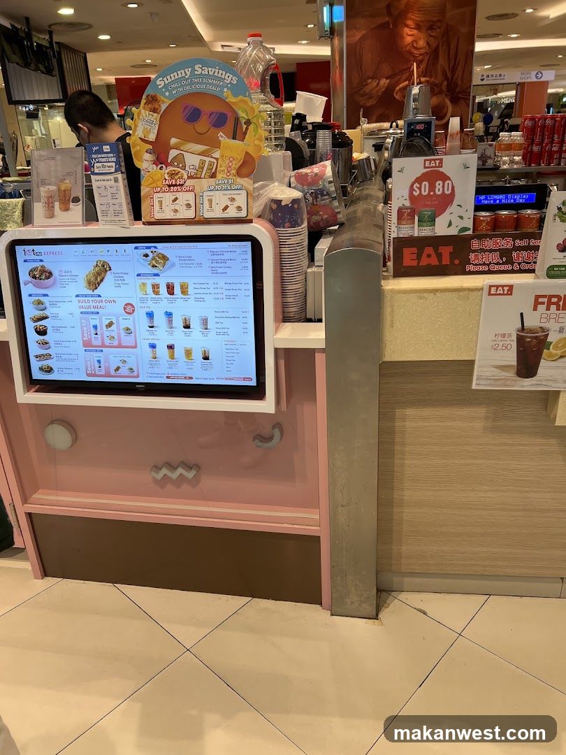 Food Counter Display
