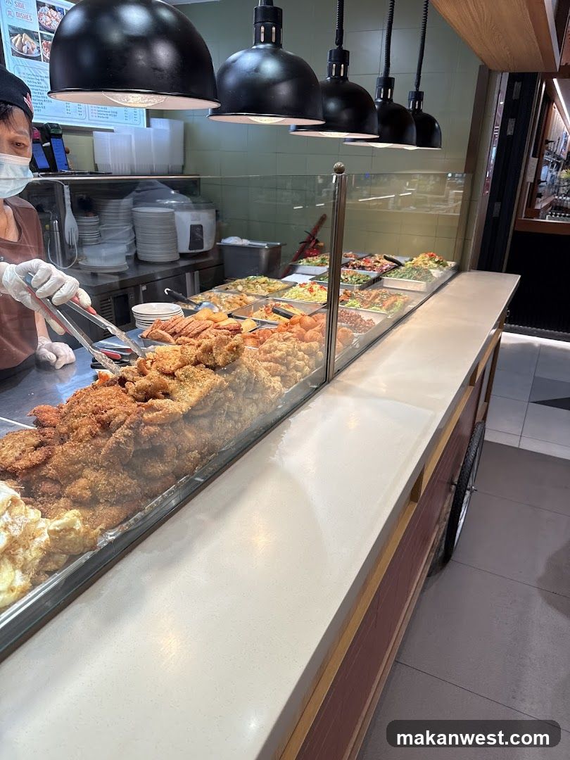 Food Counter Display