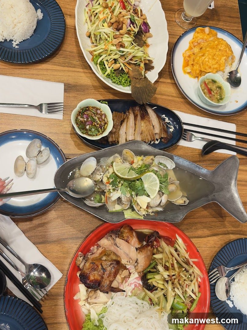 Thai Food Spread