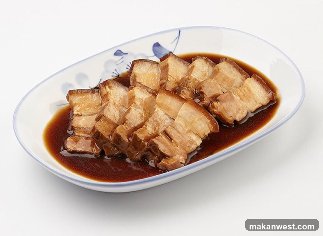 Braised Pork Belly with Sauce