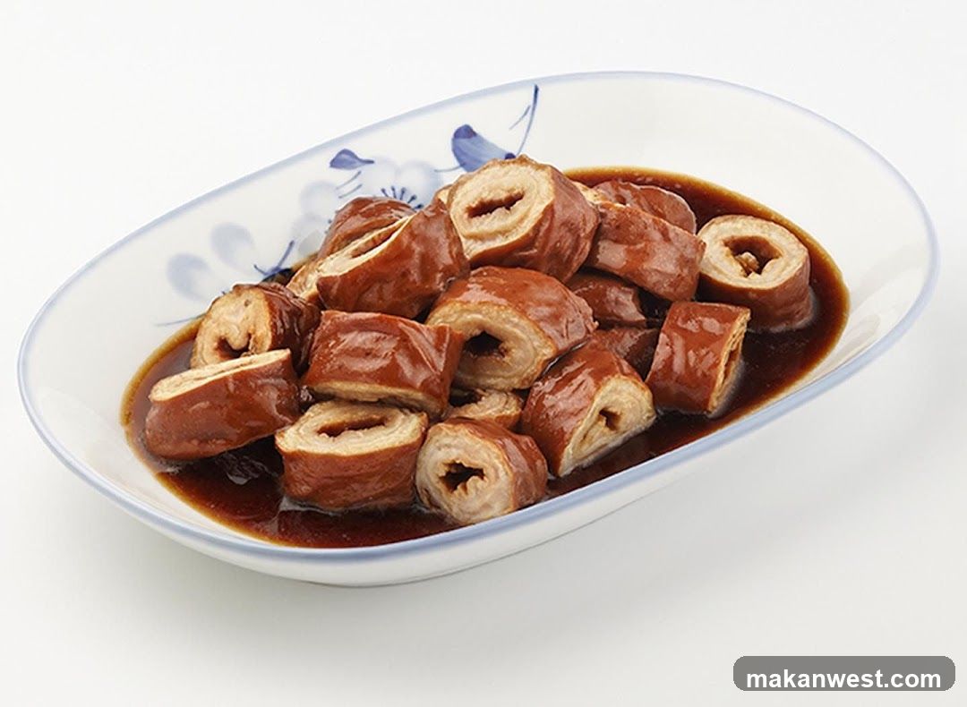Braised Tofu Puffs in Sauce