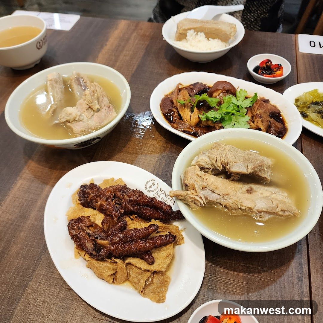 Dining Table with Chinese Cuisine