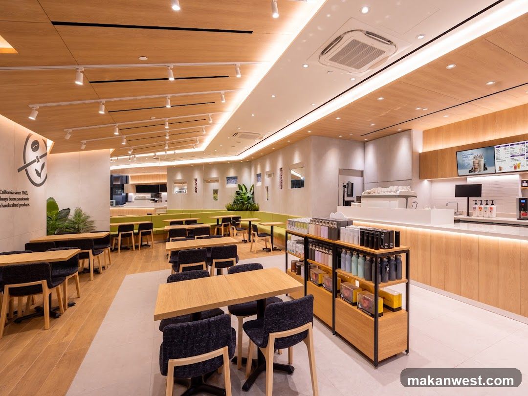 Modern Coffee Shop Interior