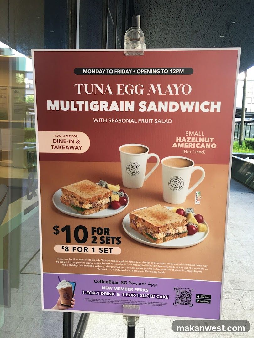 Tuna Egg Mayo Multigrain Sandwich Ad