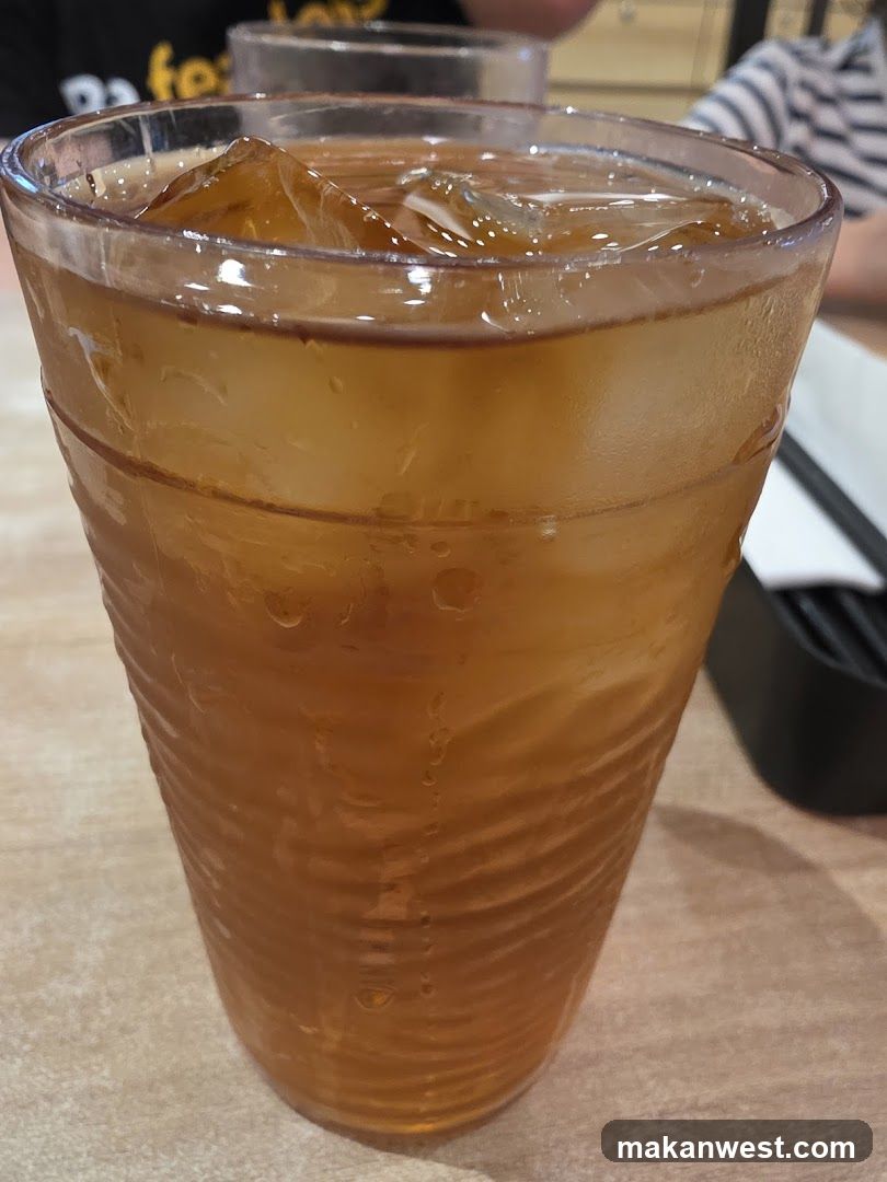 Iced Coffee in Glass Cup