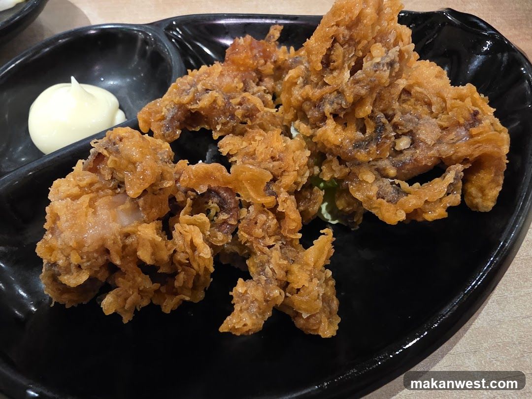 Fried Food with Sauce