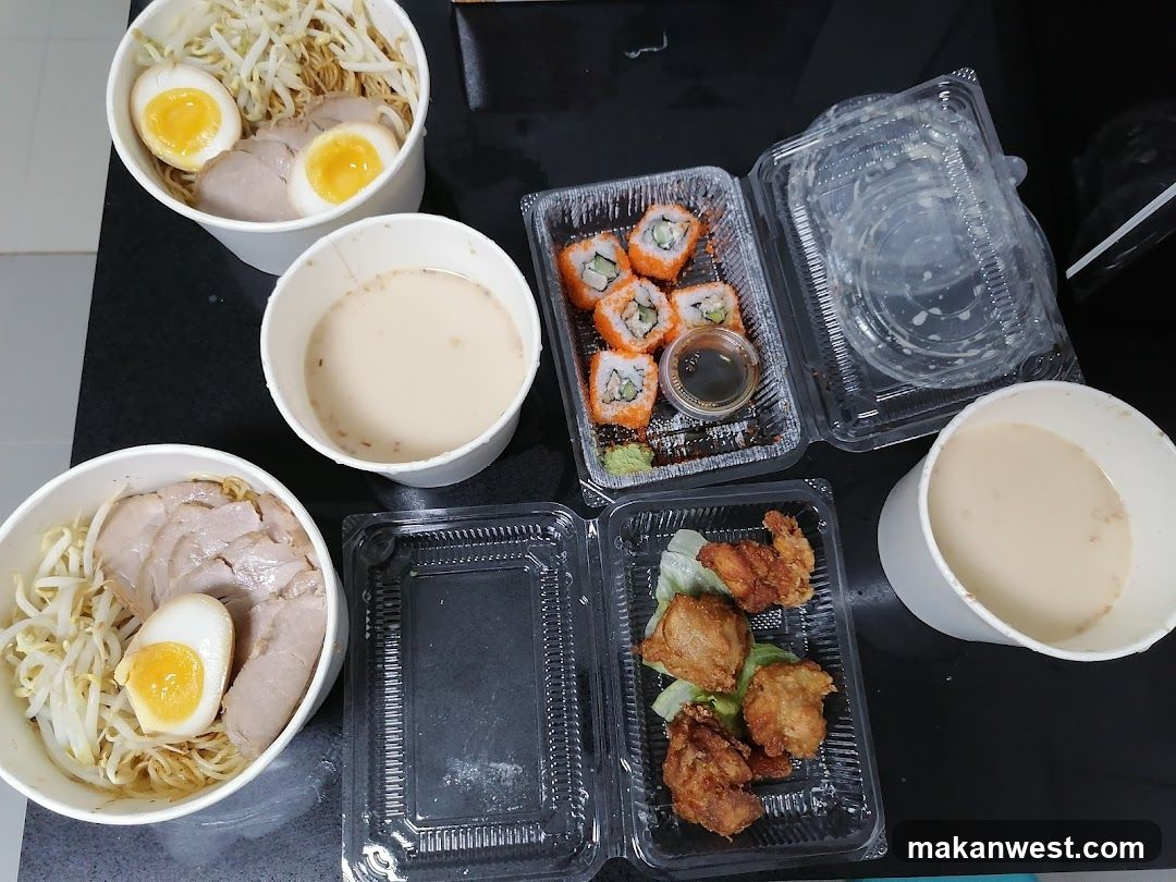 Takeout Meal Spread