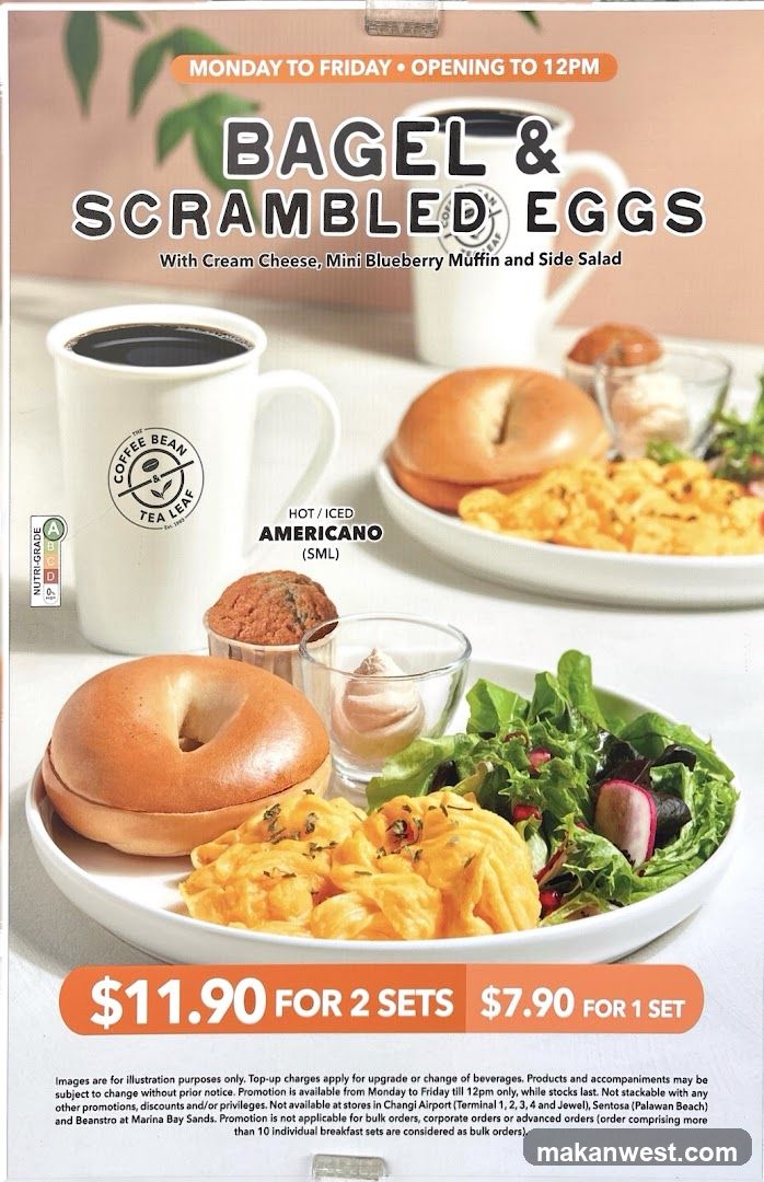 Bagel & Scrambled Eggs Ad