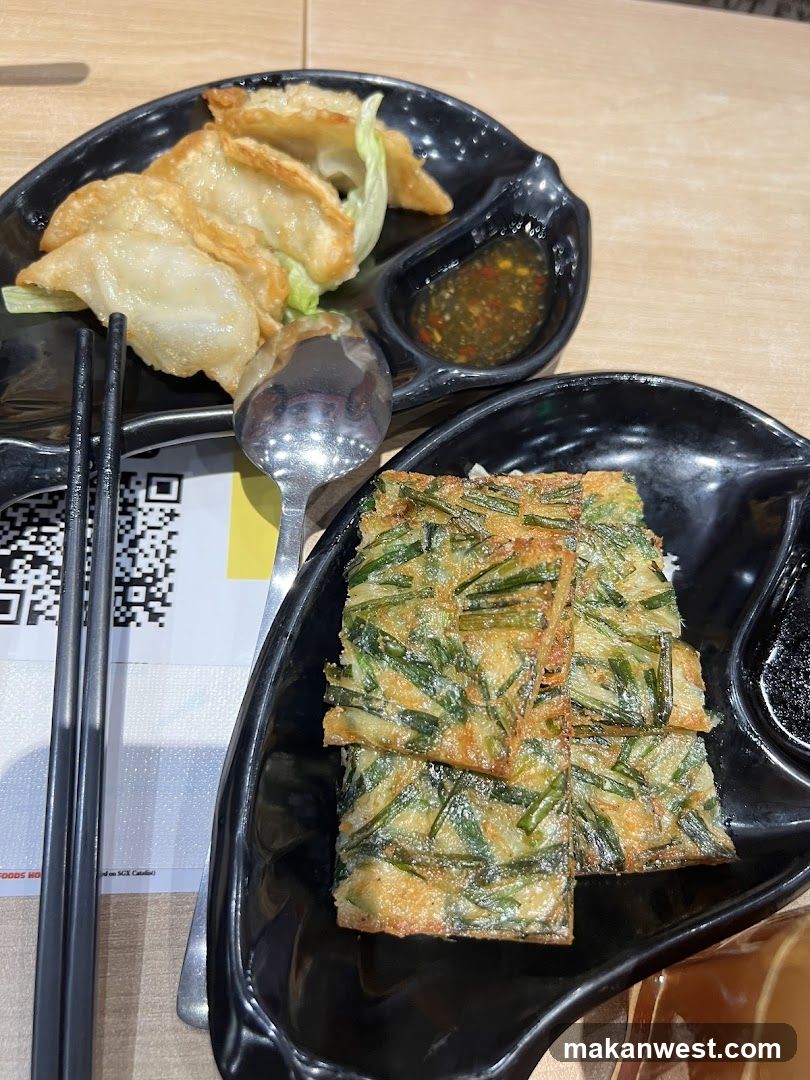 Dining Table with Japanese Food