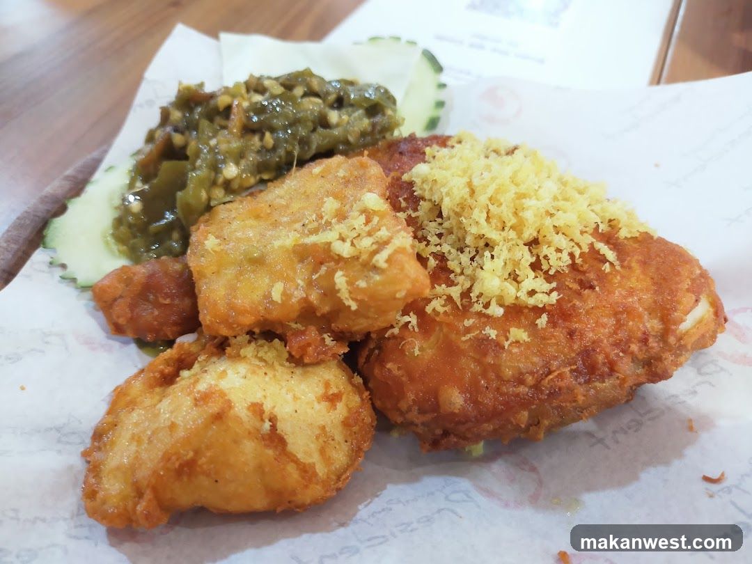 Fried Chicken with Pickled Vegetables
