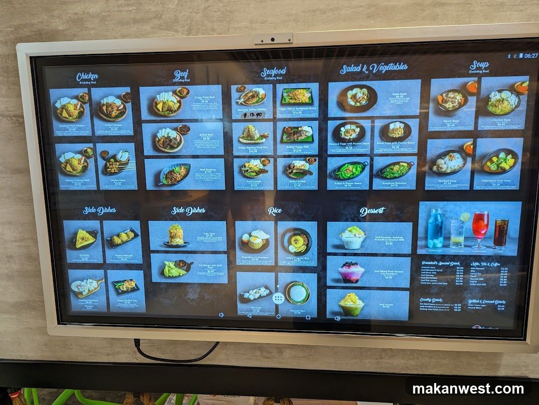 Digital Menu Board