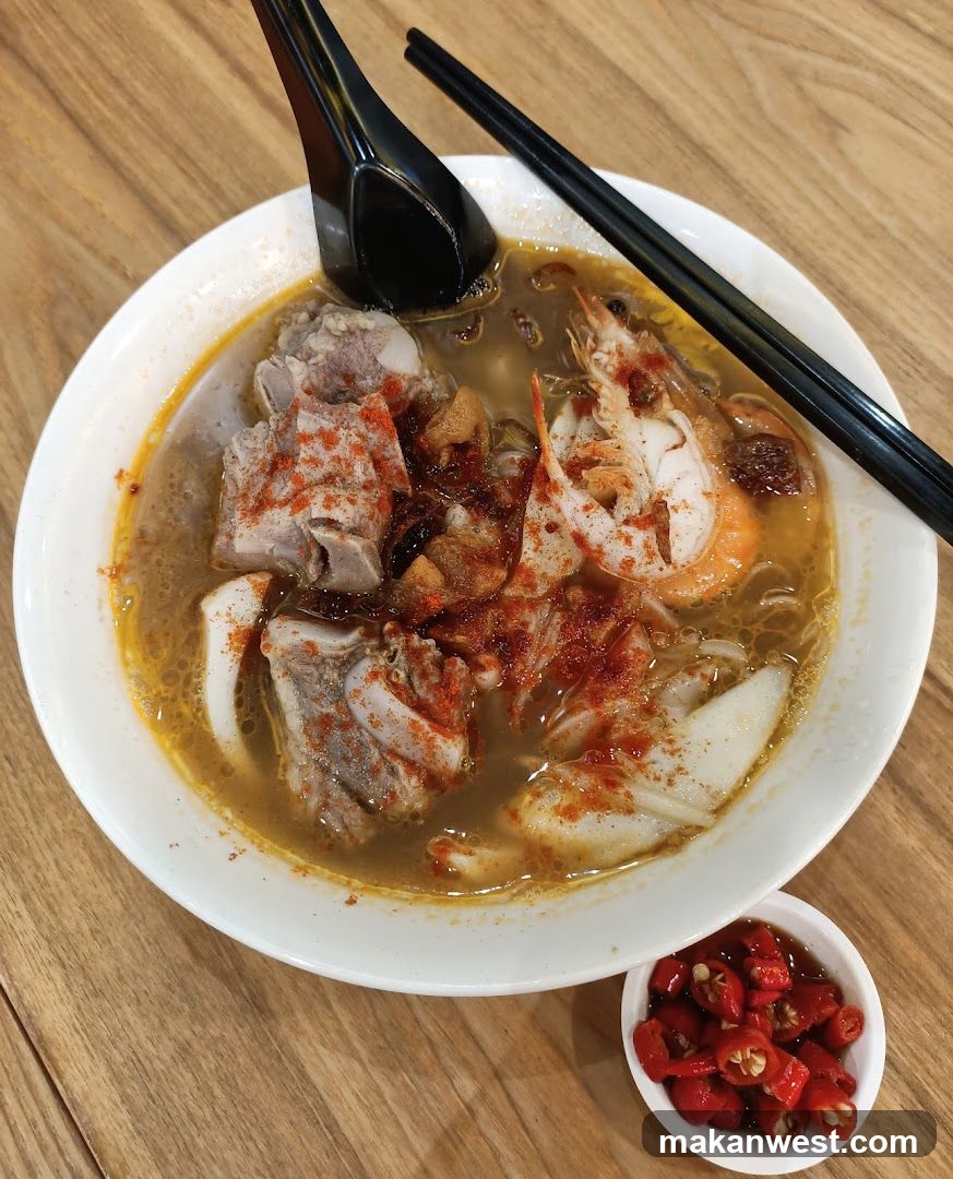 Spicy Noodle Bowl with Chili Peppers