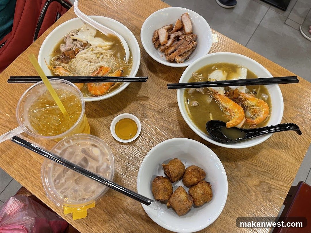 Noodle Meal Spread