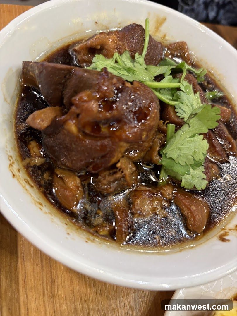 Braised Meat Dish with Cilantro