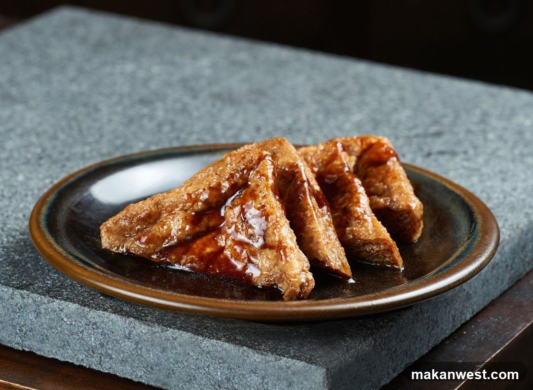 Soy Sauce Fried Tofu