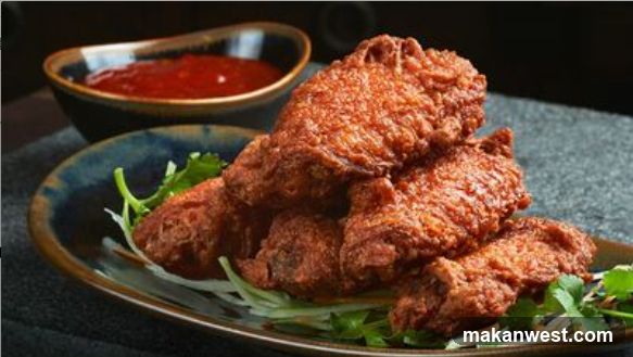 Fried Chicken with Sauce