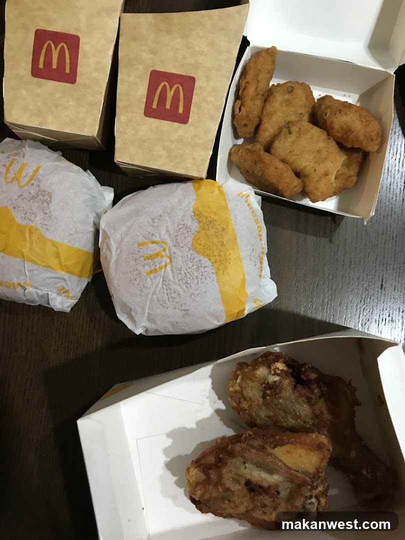 McDonald's Meal Spread