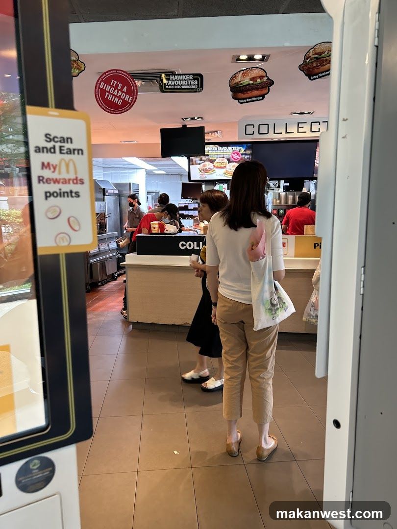 Fast Food Interior View