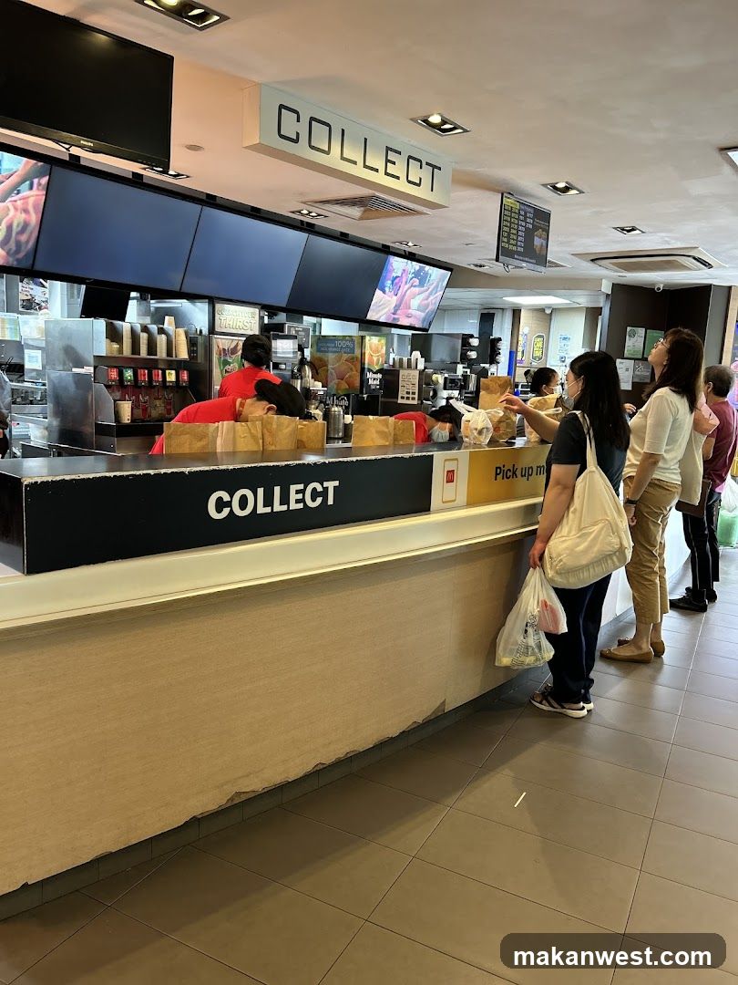 Collect Counter at Food Court