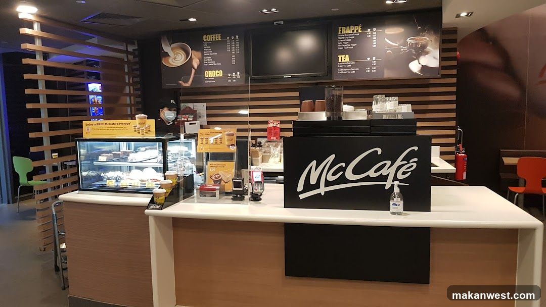 McCafe Interior Counter