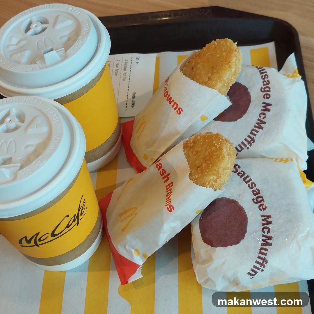McDonald's Meal Tray